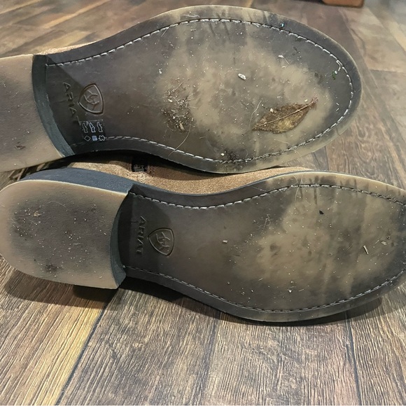 Ariat Farrah Fringe Western Boot, Brown Suede Over the Knee, 9M - Picture 13 of 16